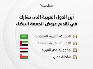 أبرز الدول العربية التي تشارك في تقديم عروض الجمعة البيضاء